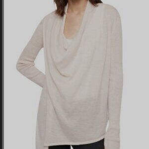All Saints Elgar Fine Wool Cowl Neck Sweater